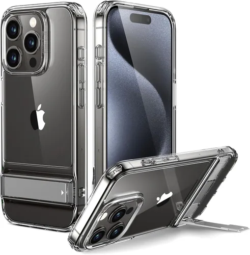 Miniatura 10 de ESR Funda para iPhone 14 Pro, 3 Modos de Soporte, Protección contra Caídas de Grado Militar, Compatible con Carga Inalámbrica, Cubierta Trasera