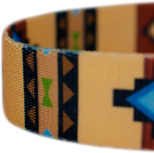 Miniatura 4 de Country Brook Design® Correa para perro Native Arizona de 1 pulgada - 6 pies Arizona nativa