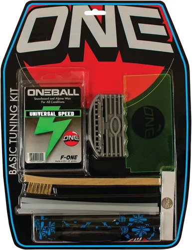 Un kit básico de afinación Mfg -Snowboard/Ski Tuning y encerado - Kit completo de cera y afinación incluye condiciones universales Cera, raspador,