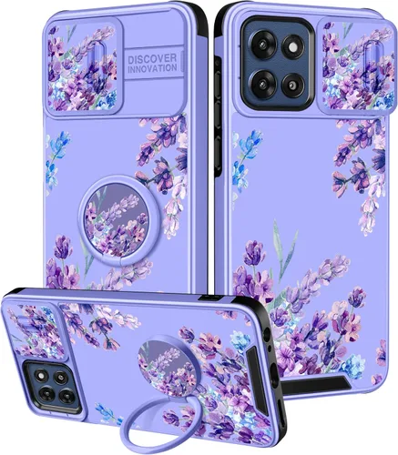 Miniatura 27 de para Moto G 5G 2023 funda - Cubierta de teléfono linda con corazón para mujeres y niñas, diseño único negro con cubierta deslizante para la cámara