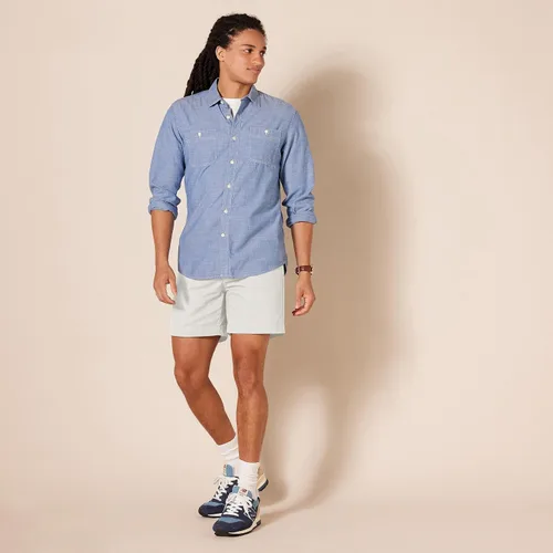 Miniatura 4 de Tienda Essentials Pantalones cortos chinos de 7 pulgadas para hombre