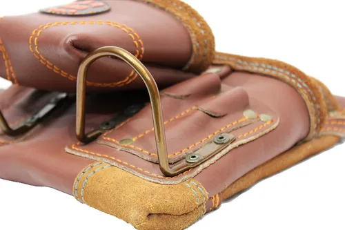 Miniatura 8 de Bolsa de herramientas de cuero USA Pro Tools para carpintero Mejor para electricistas, plomeros, personal de mantenimiento y enmarcadores 10