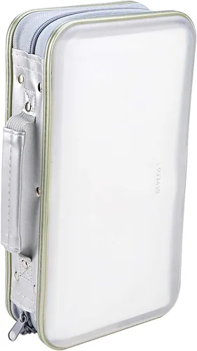 Miniatura 10 de Billetera para CD y DVD, capacidad de 96 unidades, resistente, resistente, almacenamiento de DVD, carcasa dura, soporte para disco de CD, funda