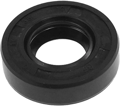Miniatura 51 de uxcell Caucho doble de los labios del sello de aceite del eje rotatorio métrico 49.2x82.0x16.4 ft m TC, negro