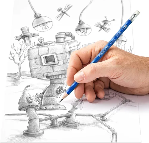 Miniatura 4 de LAPIZ PARA DIBUJO STADLER H- HB- 2H ETC.