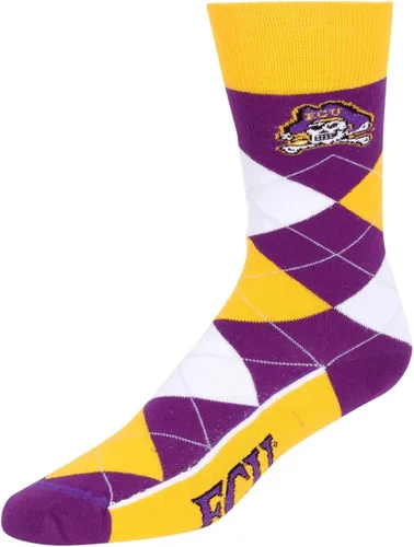 Miniatura 14 de FBF NCAA calcetines de equipo unisex para adultos Argyle Line Up