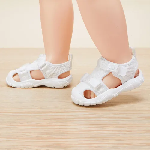 Miniatura 2 de BMCiTYBM Sandalias de verano con punta cerrada para bebé, niño, niña, zapatos ligeros, antideslizantes, para primeros pasos, 6, 9, 12, 18, 24 meses