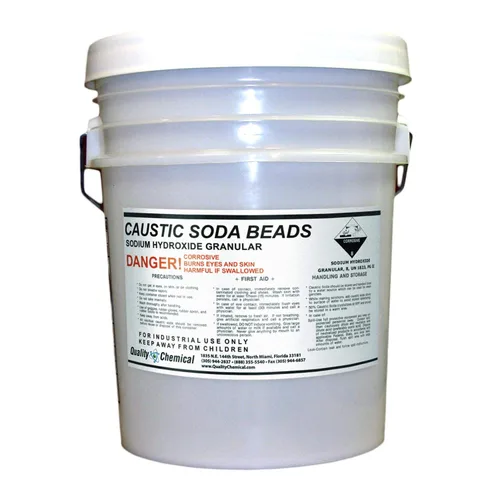 Quality Chemical Hidróxido de sodio (cuentas de soda cáustica) - Cubo de 40 libras (paquete de 1)