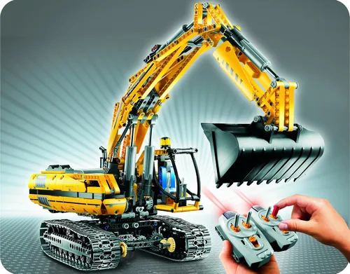 Miniatura 2 de Lego Technic 8043 Excavadora motorizada sobre orugas
