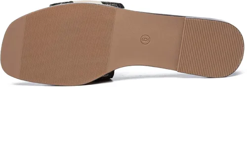 Miniatura 4 de Athlefit Sandalias planas para mujer, cómodas sandalias elegantes para el verano 2025
