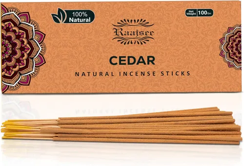 Miniatura 10 de Raajsee Varillas de incienso natural de flores de jazmín, paquete de 3.53 oz, 100% puro, orgánico, natural, enrollado a mano, libre de productos