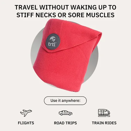 Miniatura 3 de Almohada Trtl probado científicamente super suave cuello apoyo almohada de viaje se puede lavar a máquina