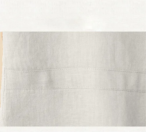 Miniatura 3 de Chaleco de lino de algodón para mujer, casual, sin mangas, con cuello en V, chaqueta con bolsillos