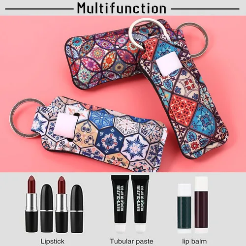 Miniatura 63 de COOKOOKY Chapstick - Llavero con clip para bálsamo labial