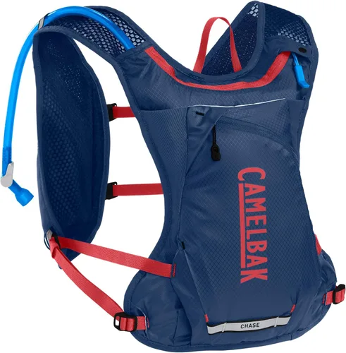 Miniatura 3 de CamelBak Chase Race 4 Bike Hydration Vest with 50oz Reservoir, Lightweight Racing Fit for Fast Road and Gravel Riding Azul Marroquí 2.0