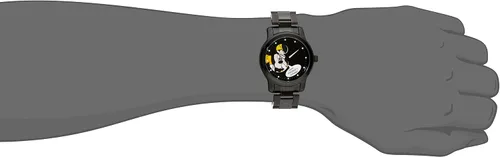 Miniatura 2 de Disney Mickey Mouse - Reloj analógico de cuarzo para adultos, Negro, Movimiento de cuarzo