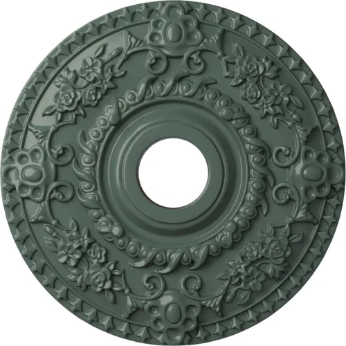 Miniatura 41 de Ekena Millwork CM18RORUS Medallón de techo de rosa, 18.0 in de diámetro exterior x 3.5 in de diámetro interior x 1.4 in de diámetro interior x 1.4