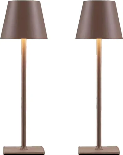 Miniatura 10 de Paquete de 4 Lámparas LED de Mesa Inalámbricas - Lámparas Recargables Inalámbricas al por Mayor de 4, Lámpara de Mesa Impermeable para Exteriores