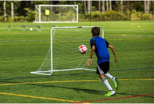 Miniatura 42 de Franklin Sports Porterías de fútbol de competición – Porterías de fútbol de acero portátiles para patio trasero – Portería de fútbol para adultos +