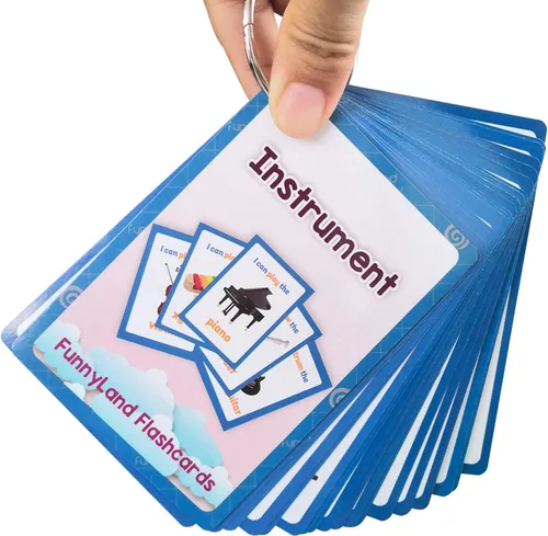 Miniatura 6 de Juguetes y Deportes/Instrumento/Aula/Preposiciones Tarjetas Flash Inglés Niños Montessori Aprendizaje Juguete Niño Tarjeta de Bolsillo