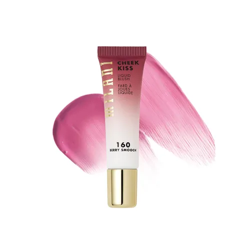 Milani Cheek Kiss Maquillaje Líquido para Mejillas - Colorete de Mejillas Mezclable y Acumulatable, Colorete Líquido Ligero y Color para Mejillas