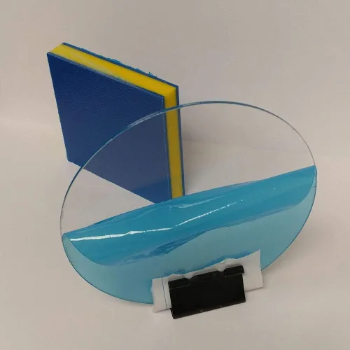 Miniatura 3 de SIBE-R PLASTIC SUPPLY Disco redondo circular transparente PETG de tamaño personalizado, todos los grosores y diámetros disponibles, pantallas POP