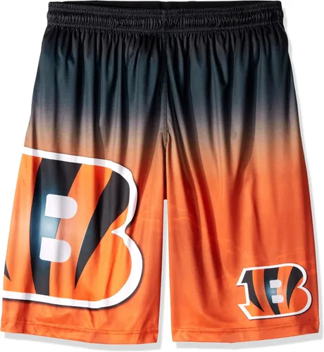 Miniatura 11 de FOCO Mens NFL Football Team Logo Gradient Big Logo Training Shorts Color del