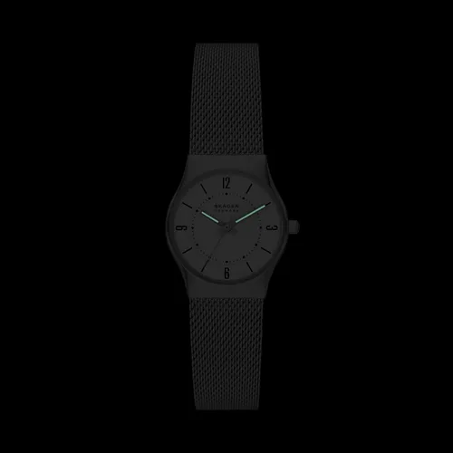 Miniatura 5 de Skagen Women's Grenen Lille Three-Hand Date Watch with Mesh or Leather Band