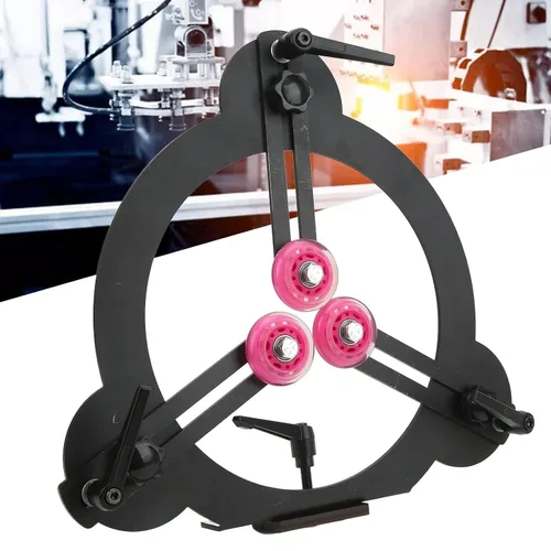 Miniatura 4 de Torno de madera para torneado de precisión ajustable, accesorios de torno de madera, herramienta de torneado de acero redondo para carpintería