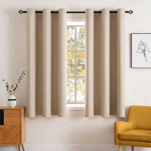 Miniatura 84 de MIULEE Cortinas opacas para dormitorio o sala de estar, juego de 2 paneles de cortina para ventana con aislamiento térmico y bloqueo de luz