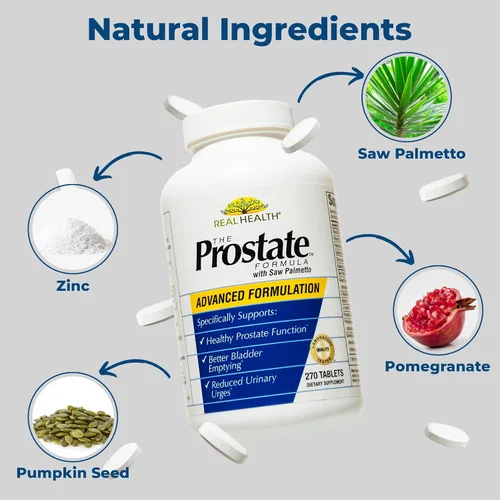 Miniatura 5 de Real Health Laboratories La fórmula para la próstata con Saw Palmetto, 270 tabletas (el empaque puede variar)