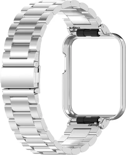 Miniatura 11 de Senter Correa de repuesto de acero inoxidable con marco Meatl para reloj inteligente Redmi Watch 2 Lite