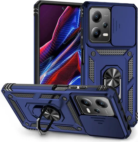 Miniatura 32 de Funda para Xiaomi Redmi Note 12 Pro 5G, con cubierta deslizante para lente de cámara, funda para Xiaomi Poco X5 Pro 5G, funda anticaída de absorción