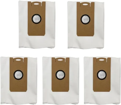 Miniatura 20 de McbeAn Piezas de tela de fregona compatibles con bolsas de polvo Lydsto W2, filtro Hepa y cepillo lateral, robot aspiradoras, piezas de repuesto