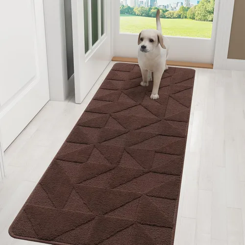 Miniatura 10 de OLANLY Tapetes para Puerta para Interiores, Antideslizantes, Absorbentes, Resistentes a la Suciedad, Tapete de Entrada Lavable, Tapete de Entrada