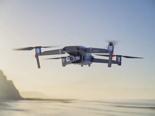 Miniatura 6 de DJI Mavic 2 Zoom - Drone Quadcopter UAV con controlador inteligente, cámara con zoom óptico, cardán de 3 ejes, video 4K, cámara de 12 MP, sensor