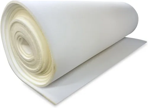 AK Trading CO. Espuma de tapicería de célula abierta de 1" de grosor – 56" de ancho – por yarda – Espuma suave y de alta calidad para tapicería, 2