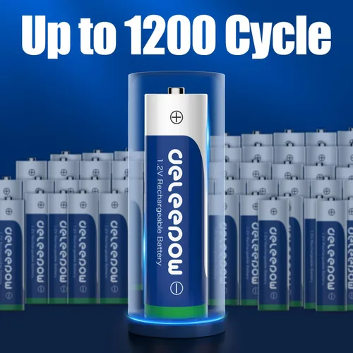 Miniatura 2 de NiMH - Baterías recargables AA de 3300 mAh, paquete de 16 baterías recargables AA de 1.2 V y 16 pilas recargables AAA NiMH de 1200 ciclos