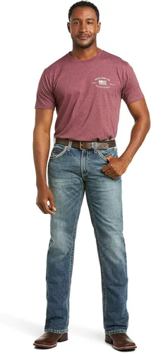 Miniatura 8 de ARIAT Jeans ajustados y apilables M5 de pierna recta para hombre