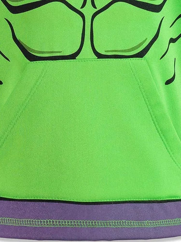 Miniatura 7 de Marvel Avengers Hulk Miles Morales Spider-Man Athletic Cosplay Sudadera con capucha para niños pequeños a niños grandes