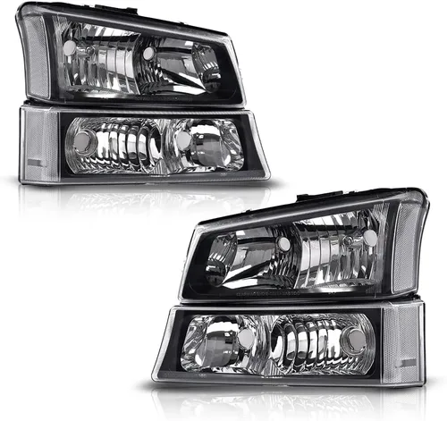 Miniatura 22 de PIT66 Faros LED, Compatible con 2003-2006 Chevy Silverado 1500 2500 3500 HD 2003 2004 2005 2006, Compatible con 2003-2006 Chevy Avalanche 1500 2500