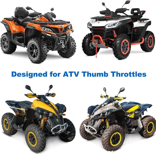 Miniatura 3 de Empuñaduras de motocicleta antideslizantes de goma para el extremo de la barra de agarre de 7/8 pulgadas, 0.866 in, 0.945 in, comodidad para Negro