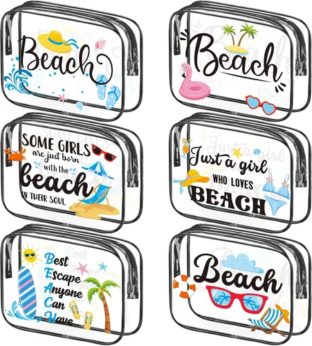 Bolsas de maquillaje, regalos para mujeres, profesores, playa, crucero, natación, enfermera, baile, feliz graduación, kit de supervivencia, bolsas
