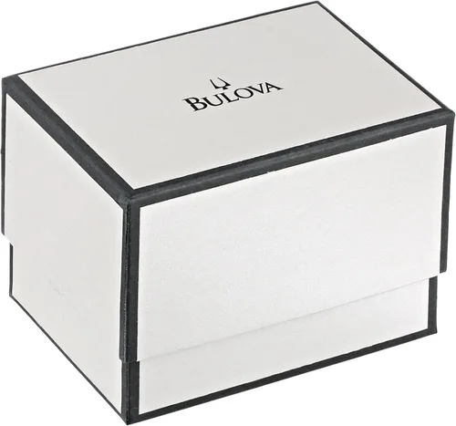 Miniatura 3 de Bulova Reloj analógico de cuarzo plateado 96R184 para mujer, Blanco, Movimiento de cuarzo