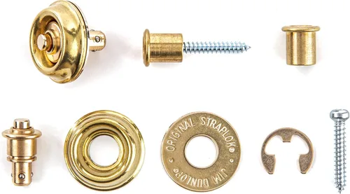Miniatura 4 de Jim Dunlop Straplok® Retenedores de correa de montaje empotrado - Latón