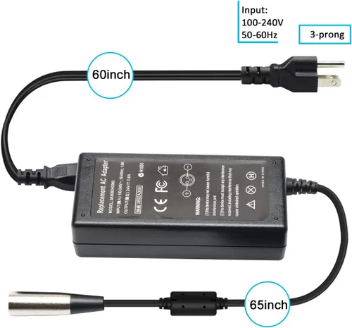 Miniatura 3 de Cargador de scooter de 24 V solo compatible con Razor SX500 MX500 MX650 Mcgrath RSF650 Dirt Bike, Crazy-Carts XL, cargador de batería Dirt Quad 500