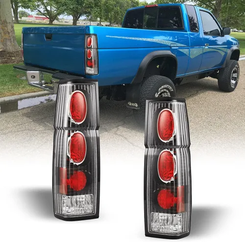 Nixon Offroad Luces de cola para Nissan Hardbody D21 SE XE 1986-1994 / Luces traseras de pickup SE XE 1995-1997 Ensamblaje de luces traseras de