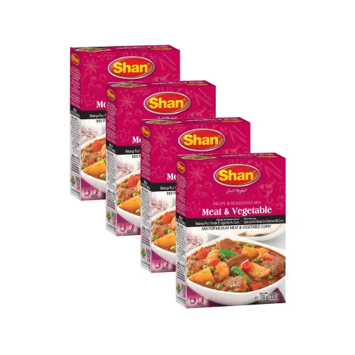 Miniatura 94 de Shan Korma Recipe and Seasoning Mix 1.76 oz (50g) - Spice Powder for Traditional Meat in Yogurt Sauce - Suitable for Vegetarians - Airtight Bag in a