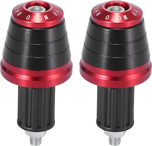 Miniatura 9 de Motoforti 2 tapas universales de 0.709 in para manillar, tapas de extremo de barra de enchufe antideslizantes para motocicleta, color azul