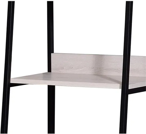 Miniatura 5 de Acme Wendral - Estantería de madera con 5 niveles, color natural y negro